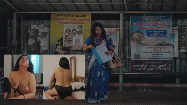 Malayalam Aunty Cheating Young BF Hard Fuck MMS