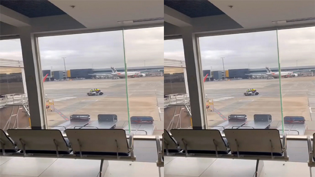 Hot Young Girl Banged by Rizz Guy Airport Washroom Convinced