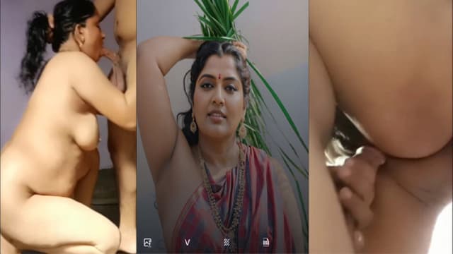 Mature Aunty Giving Blowjob And Getting Fucking