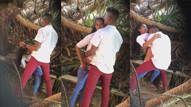 Young Teen Girl Outdoor Hot Fucking