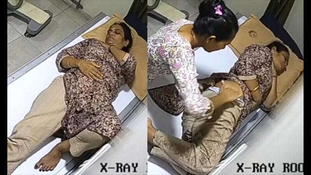Horny Tamil Aunty X-ray Room Nurse Ass Injection Leak
