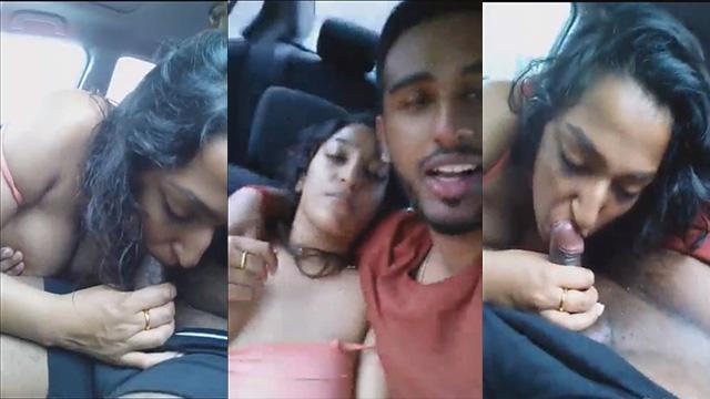 Horny Lecturer Sucking Student Dick In Car