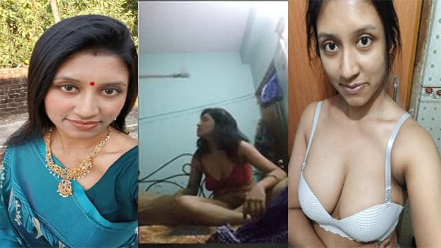 Horny Silm Boudi Fucking With Lover