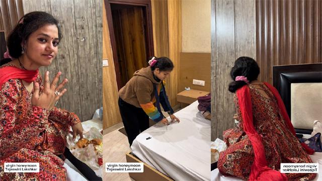 Indian Yoga Innstructor Tejaswini Honeymoon Sex mms